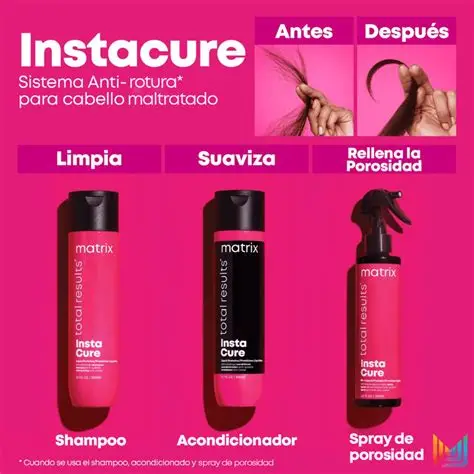 KIT 3 PASOS MATRIX INSTACURE ANTI QUIEBRE 300ML